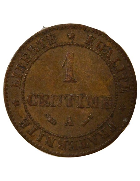 1 centime Bronze 1894 A Paris