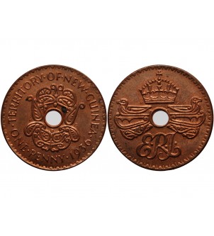 NOUVELLE GUINEE, EDOUARD VIII - PENNY 1936 2
