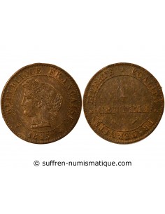 1 centime Bronze 1895 A Paris