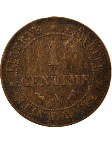 1 centime Bronze 1895 A Paris