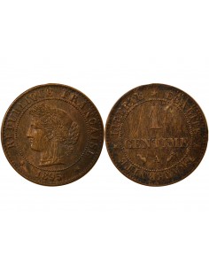 Centime Bronze 1895 A Paris 2