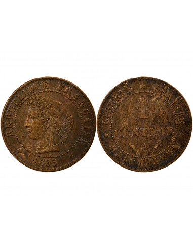 1 centime Bronze 1895 A Paris
