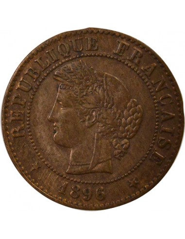 Centime Bronze 1896 A Paris