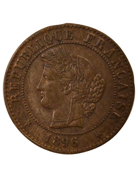 1 centime Bronze 1896 A Paris