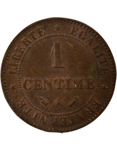 Centime Bronze 1896 A Paris