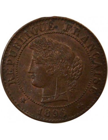 Centime Bronze 1896 A Paris