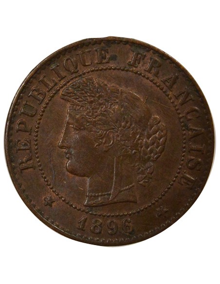 Centime Bronze 1896 A Paris