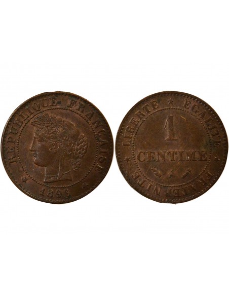 Centime Bronze 1896 A Paris