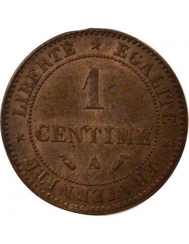 Centime Bronze 1896 A Paris