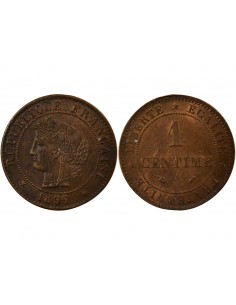 1 centime Bronze 1896 A Paris 2