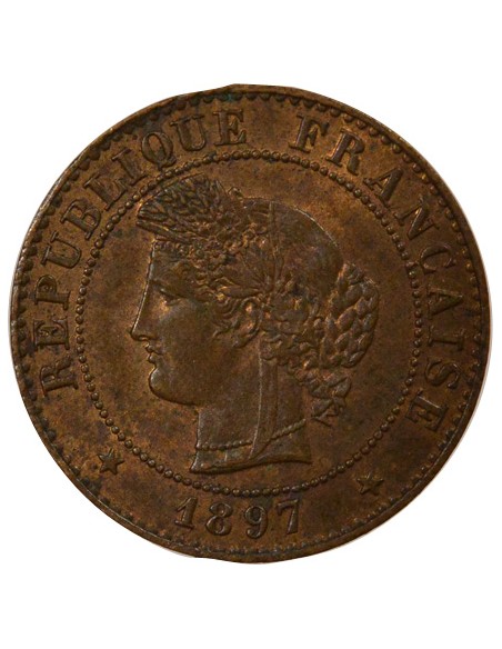 1 centime Bronze 1897 A Paris