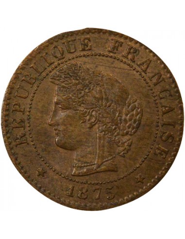 1 centime Bronze 1875 A Paris