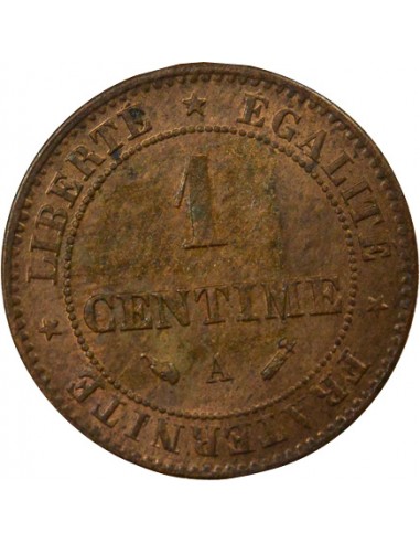 1 centime Bronze 1895 A Paris