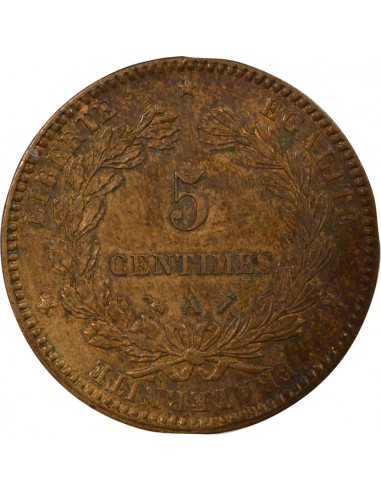 5 Centimes Bronze 1892 A Paris