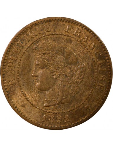 5 Centimes Bronze 1892 A Paris