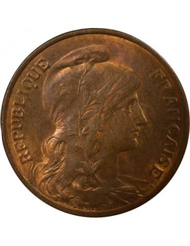 5 Centimes Bronze 1917 A Paris