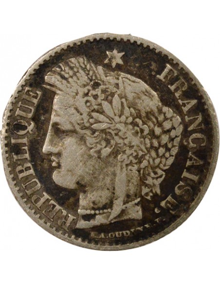 20 Centimes Argent 1850 A Paris