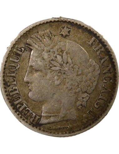 20 centimes Argent 1850 A Paris