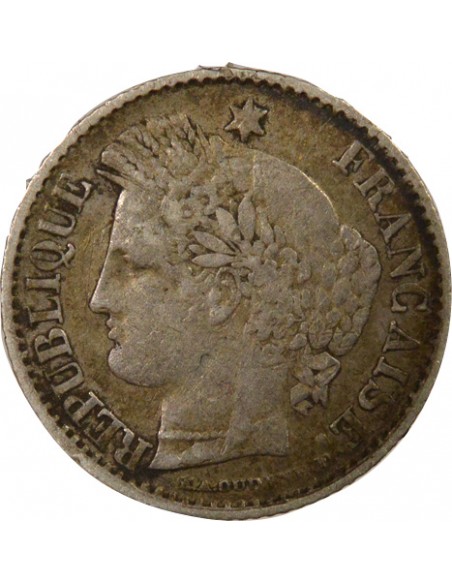 20 centimes Argent 1850 A Paris