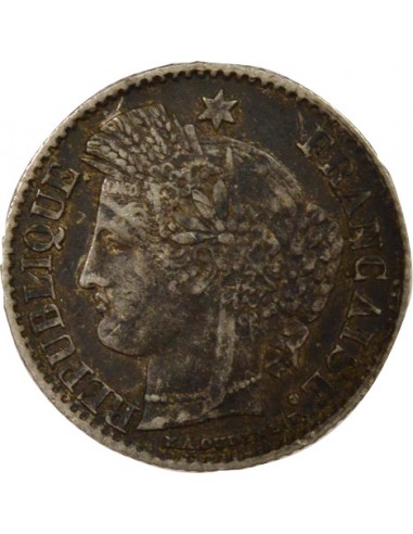 20 centimes Argent 1851 A Paris