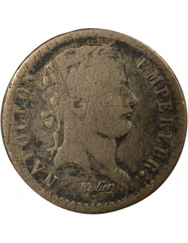 Napoléon Ier, Empereur de France, Roi d'Italie 01-févr franc Argent 1808 BB Strasbourg