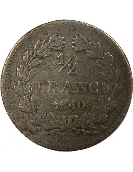 Louis-Philippe Ier 01-févr franc Argent 1840 A Paris