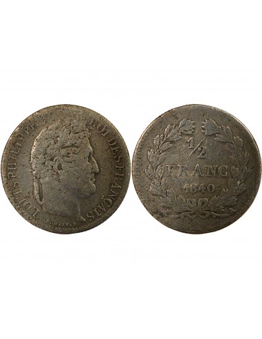 Louis-Philippe Ier 01-févr franc Argent 1840 A Paris