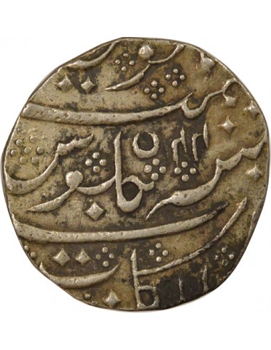 Indes Françaises Shah Alam II 1 rupee Argent 1804-1805 Pondichéry