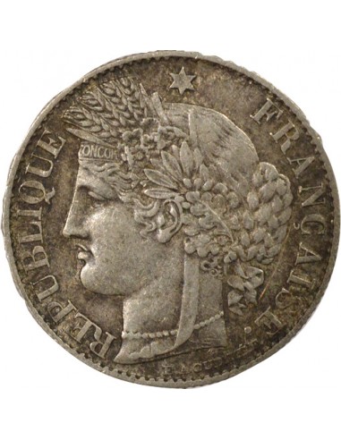 50 centimes Argent 1881 A Paris