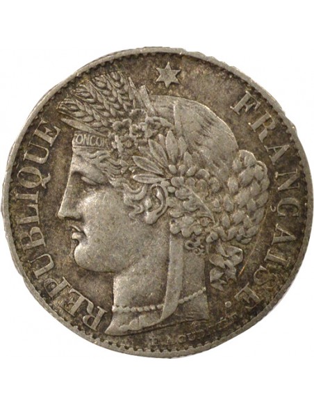 50 centimes Argent 1881 A Paris