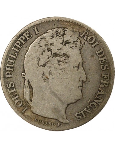 Louis-Philippe Ier 1 franc Argent 1847 A Paris