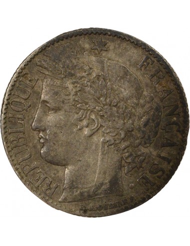 1 franc Argent 1872 A Paris