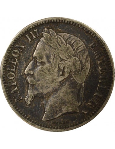 Napoléon III 1 franc Argent 1868 A Paris