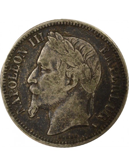 Napoléon III 1 franc Argent 1868 A Paris