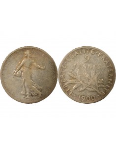 2 Francs Argent 1900 2