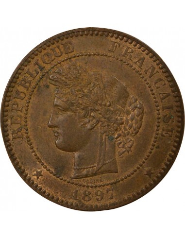 10 centimes Bronze 1897 A Paris