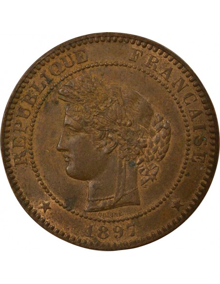10 centimes Bronze 1897 A Paris