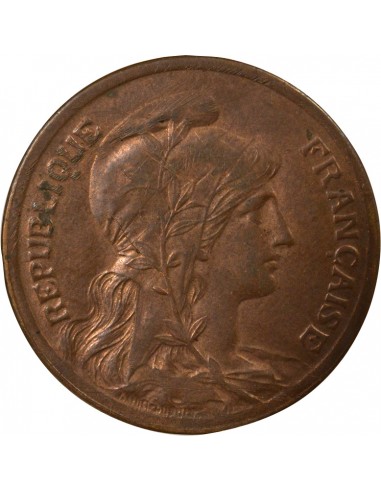 10 centimes Bronze 1915 A Paris