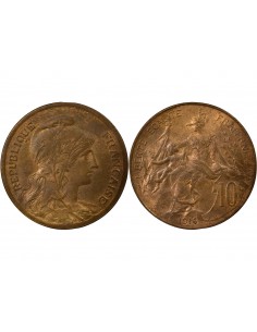 10 centimes Bronze 1916 AI Madrid 2