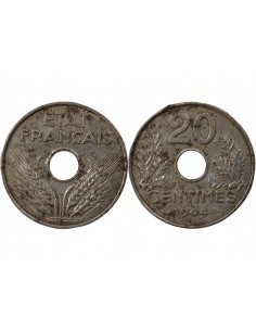 20 Centimes Fer 1944 2