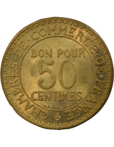 50 Centimes Bronze-Alu 1922