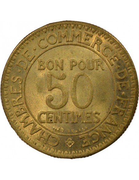 50 Centimes Bronze-Alu 1922