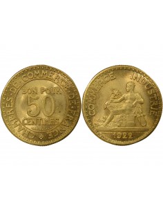 50 centimes Bronze-Alu 1922 2