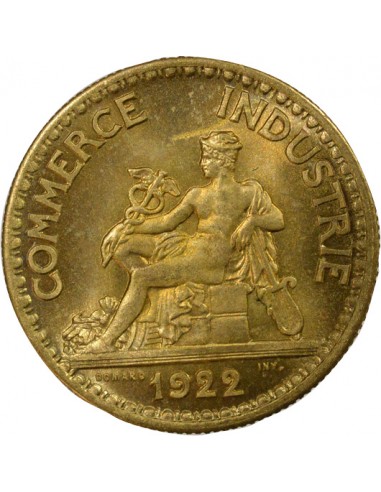 50 Centimes Bronze-Alu 1922