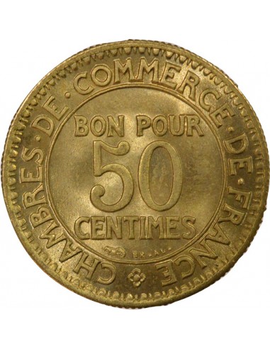 50 Centimes Bronze-Alu 1922