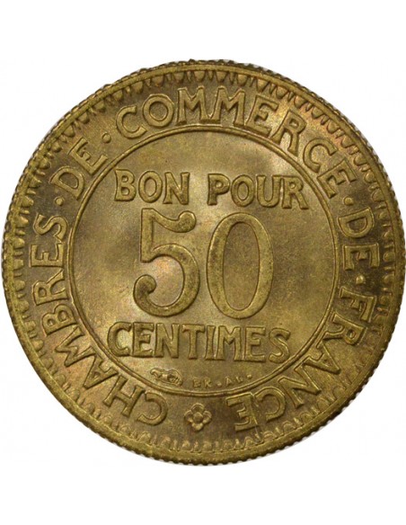 50 centimes Bronze-Alu 1922
