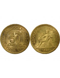 50 centimes Bronze-Alu 1922 2