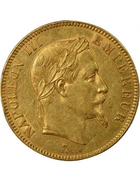 Napoléon III 100 Francs Or 1866 A Paris
