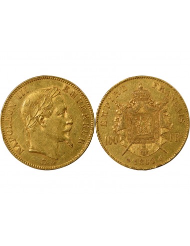 Napoléon III 100 Francs Or 1866 A Paris