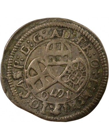 Allemagne Jean Gaspard dAmpringen 1 groschen Or 1670